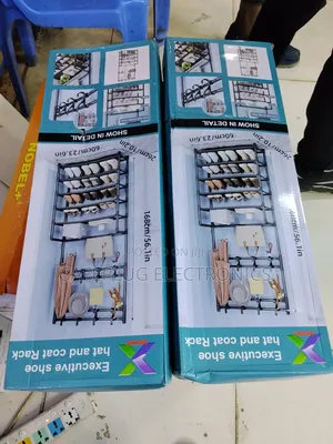 Shoe Rack With Hanger 5-Tier Shoe Rack