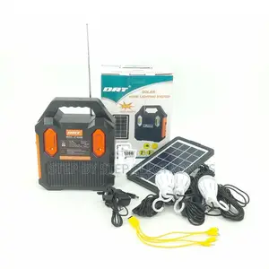 Quality Ensured Portable Home Solar Lighting System Kit With Usb
