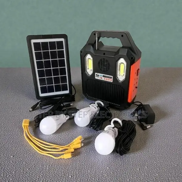 Top Quality Portable Home Solar Lighting System Kit With Bluetooth