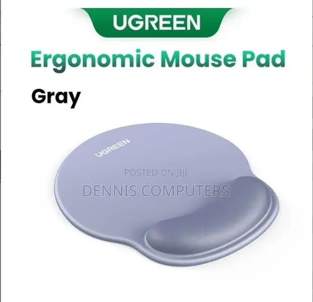 Ugreen Ergonomic Mouse Pad With Wrist Rest Gray