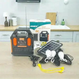 Reliable Performance Portable Home Solar Lighting System With Torch