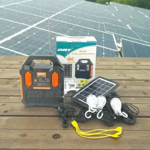 High Quality Portable Home Solar Lighting System Kit With Bluetooth