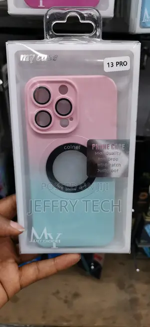 Asqe Magsafe iPhone 13 Pro Colnel Case With Lens Protector /Logocut