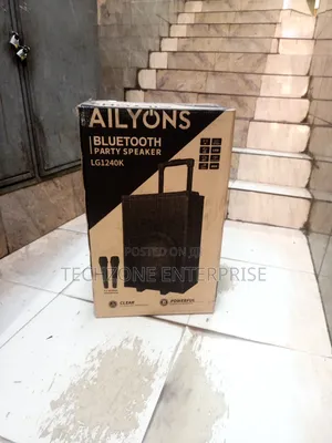 Ailyons Portable 12 Inch Speaker With Strong Bass 