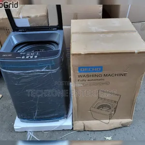Decho 10kg Top Load Fully Automated, Dark Silver 