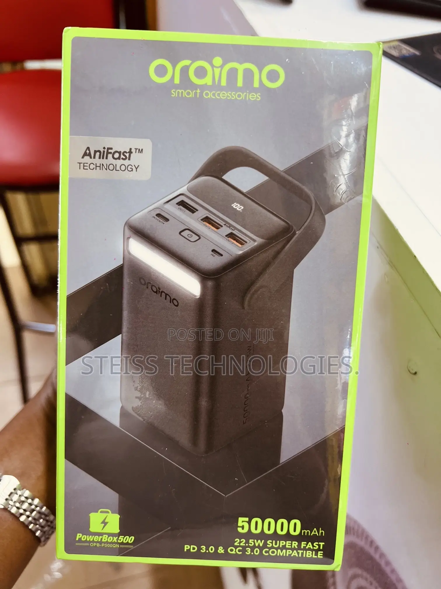 50000mah Oraimo Powerbank.