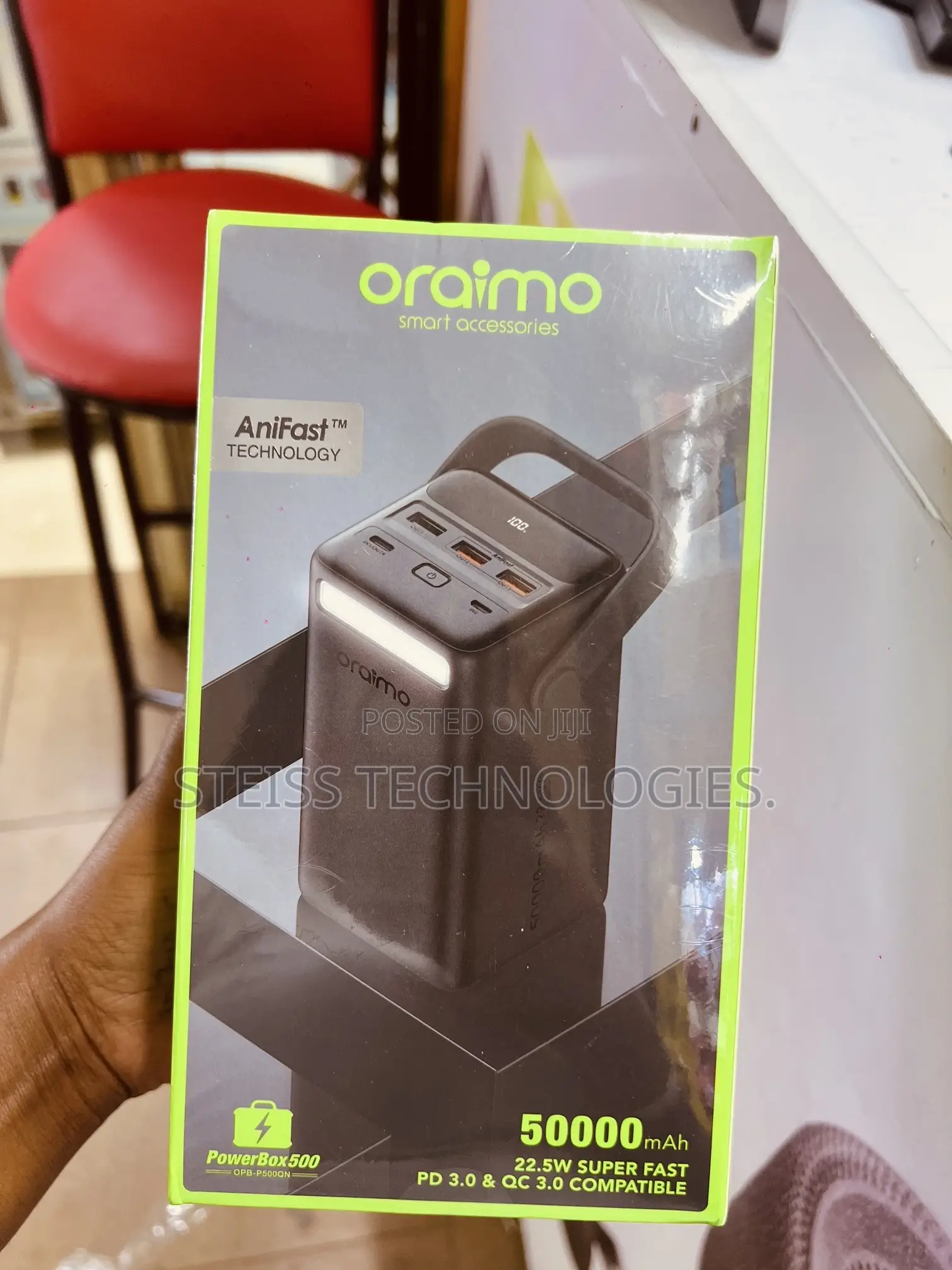 50000mah Oraimo Powerbank.