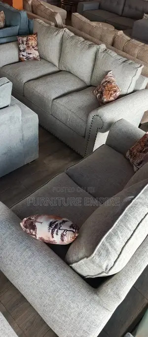 Manufactured 5 Seater Modern Sofa 3,2
