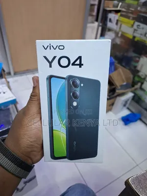 New Vivo Y04 64 GB Black