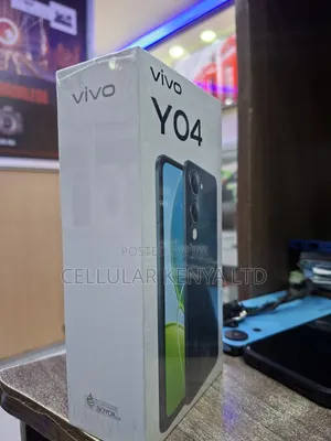 New Vivo Y04 128 GB Black