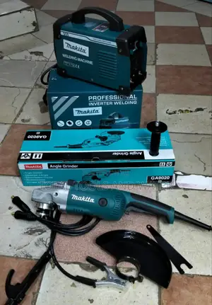 Heavy Duties Makita Angle Grinder and Welding Machine Combo