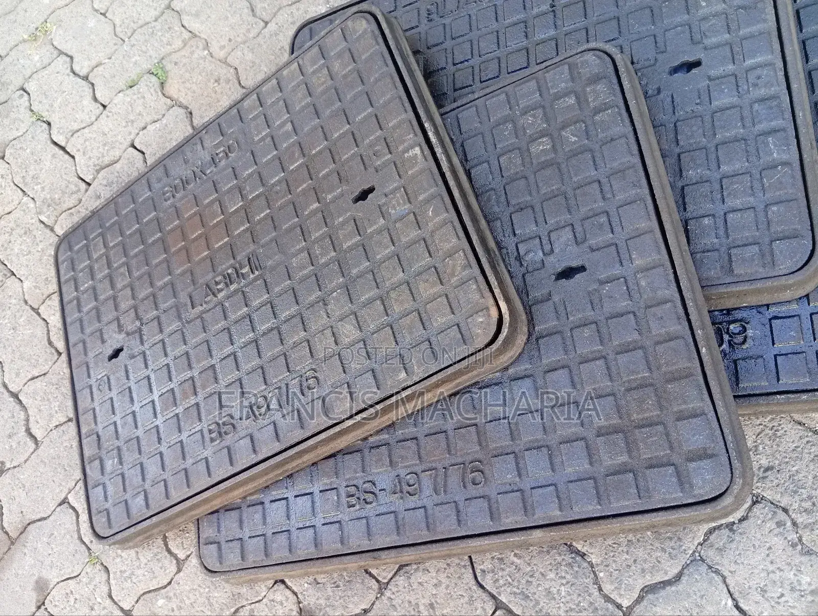 Heavy Duty Man Hole Cover 600by 450