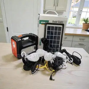 Dat at-9011b Portable Home Solar Lighting System With Bluetooth Mp3 Fm
