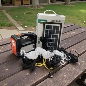 Dat at-9011b Solar Home Lighting System With Usb Phone Charging Ports