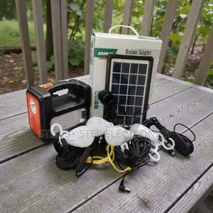 Dat at-9011b Portable Home Solar System With Bluetooth Music Player