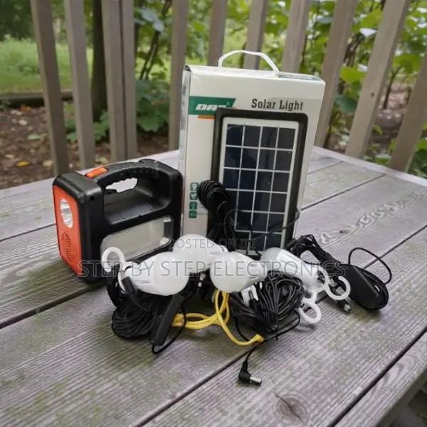 Dat at-9011b Portable Home Solar System With Bluetooth Music Player