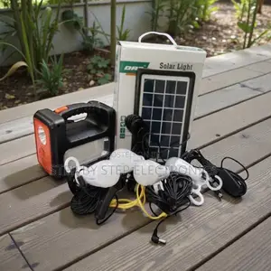 Dat at-9011b Home Solar Power Lighting Kit With Rechargeable Battery