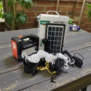 Dat at-9011b Portable Solar Power System With Bluetooth USB Charging
