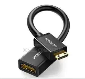 Ugreen Mini Hdmi Male to Hdmi Female Adapter (Black)
