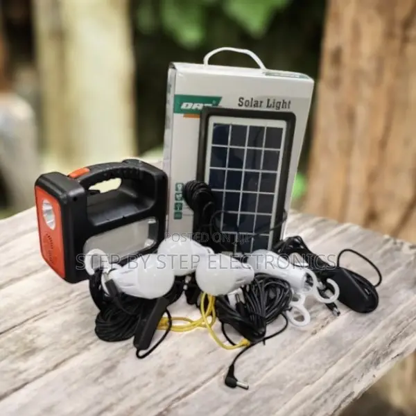 Dat at-9011b Lightweight Portable Solar Lighting Kit for Home Use