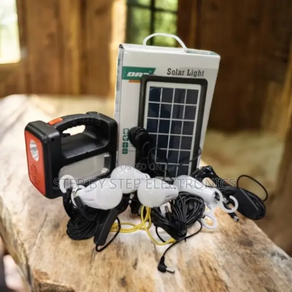 Dat at-9011b Solar Home Lighting System With Mp3 Player and Led Lights