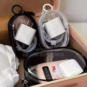 Portable Mini Clear Zipper Storage Bag*