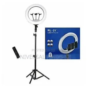 Ring Light With 3 Phone Holders