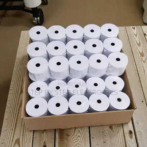 50 Pieces 80x80mm Thermal Paper Lightweight and Portable Rolls