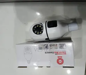 E27 Dual Lens Bulb Camera Wifi 1080p 360 Degree Panoramic PTZ Ip