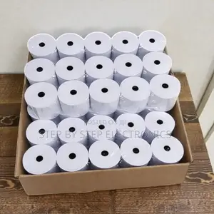 80x 80mm Thermal Paper Rolls Minimal Static Build-Up Feature