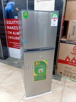 Syinix 137 Litres Double Door Fridge