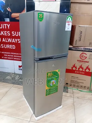 Syinix 137l Double Door Fridge