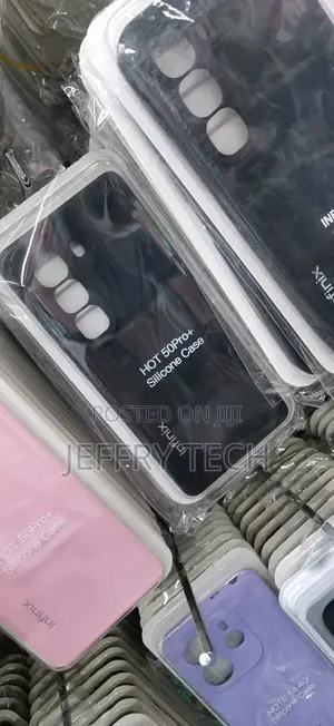 Orso Infinix Hot 50 Pro Plus 4g Liquid Silicone Soft Rubber Gel