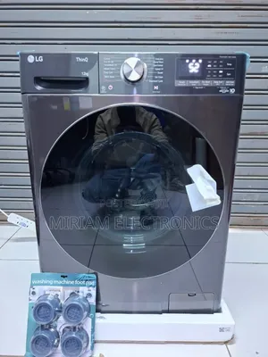 Lg 12kg Front Load Washing Machine Turbo Wash 360° Ai Dd