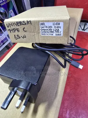 Laptop Charger 65watts Type C Universal Charger.