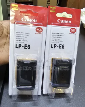 Canon Lp-E6 Battery for 90d, 80d,70d,7d Etc