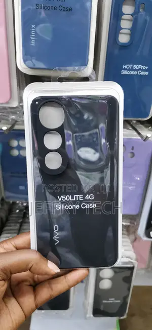 Comaku Liquid Silicone Case for Vivo V50 Lite 4g Case