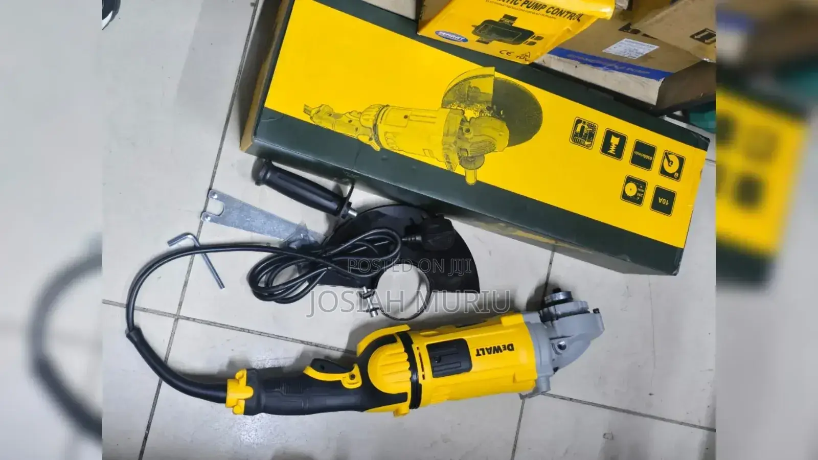 Dewalt 9" Angle Grinder