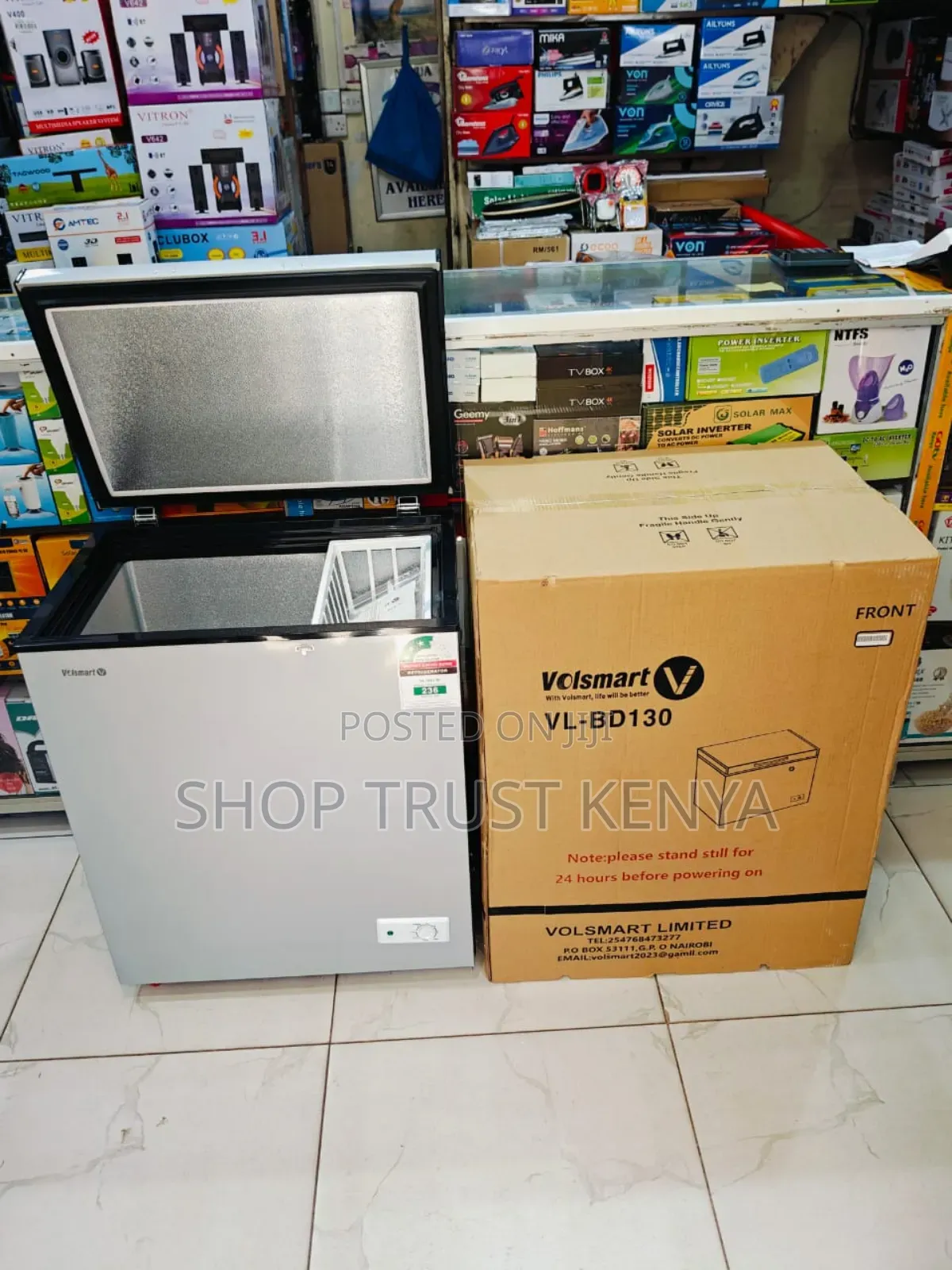 Volsmart 130 Litres Chest Freezer