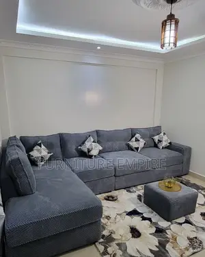 Enjoyable 6 Seater Modern L Sofa