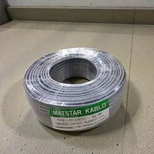 Heavy Duty 4.0mm Twin With Earth Flat Electrical Wiring Cable