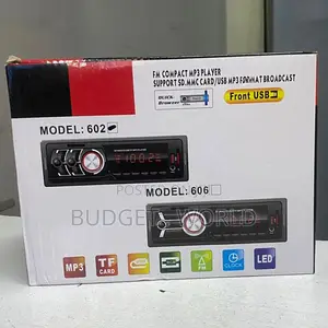 Bluetooth Car Radio With Remote Control(Model602)3.5mm Auxiliary Jack