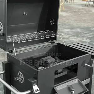 Barbecue Portable Grill Large Charcoal Trolley