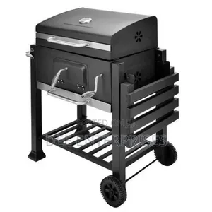 Barbecue Portable Grill Large Charcoal Trolley