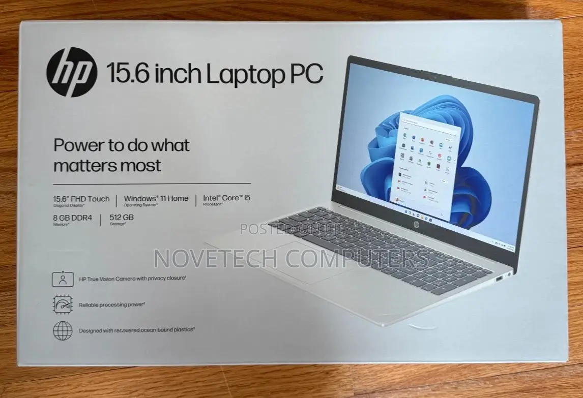 New Laptop HP 15 8GB Intel Core i5 SSD 512GB