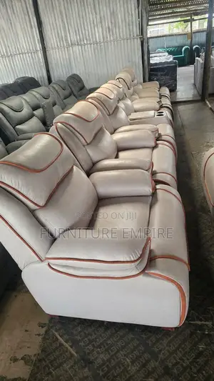 Graceful 7 Seater Semi Recliner Sofa 3,2,1,1
