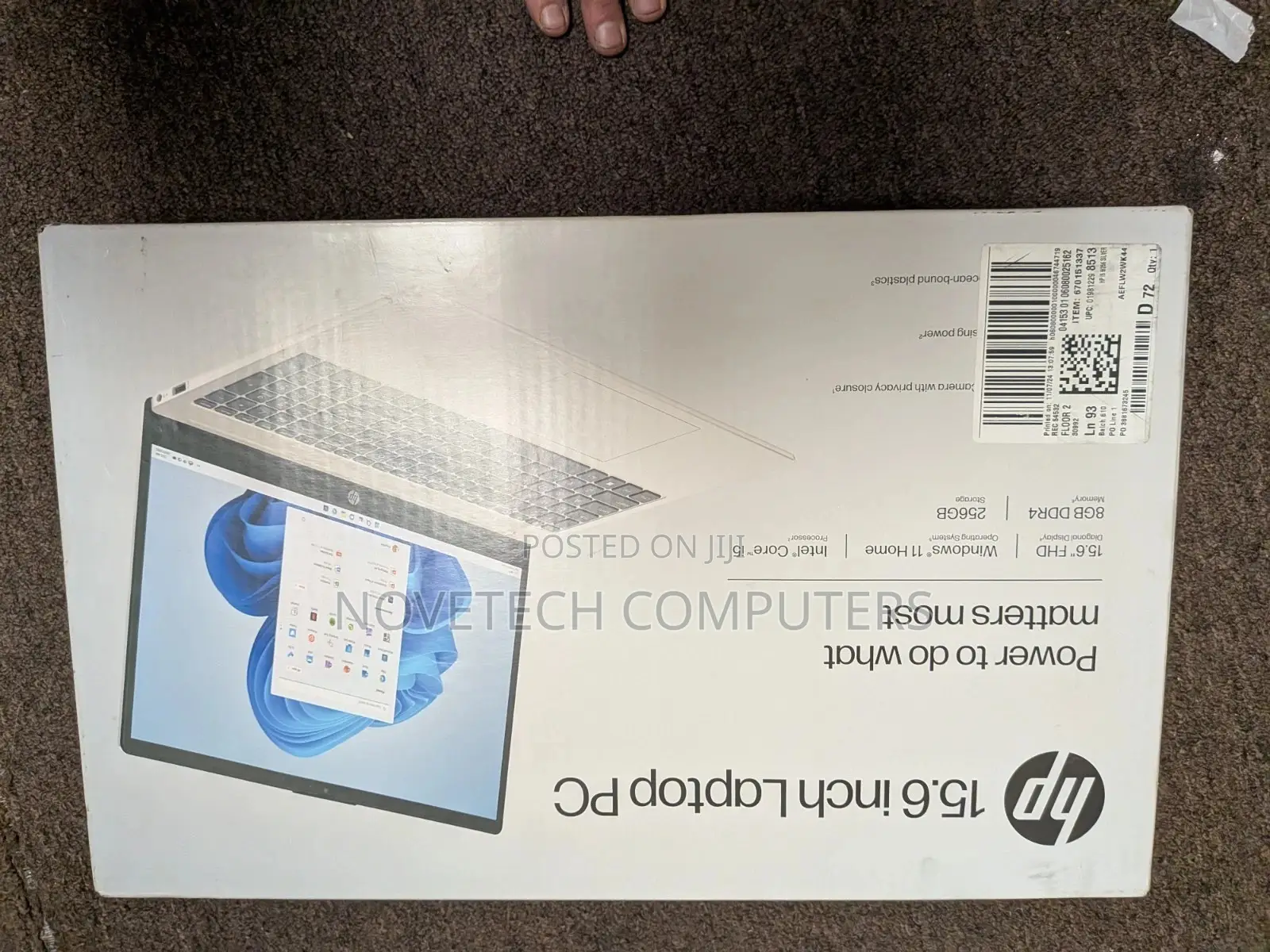 New Laptop HP 15 8GB Intel Core i5 SSD 512GB