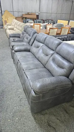 Welcoming Cool 5 Seater Semi Recliner Sofa