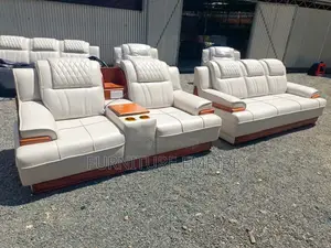 Gorgeous 5 Seater Semi Recliner Sofa 3,2