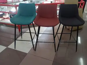 Modern Leather Bar Stool